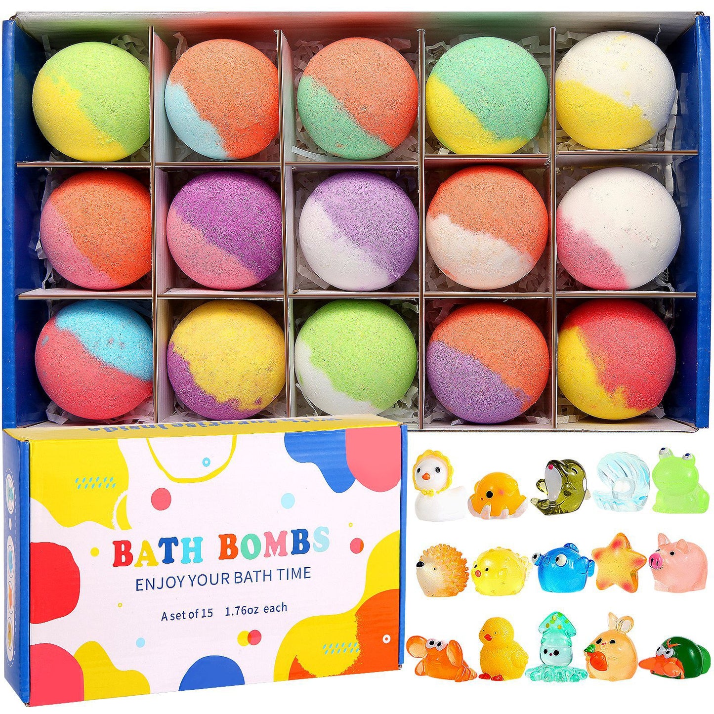 Bubbly Surprises™ Toy Bath Bomb Set